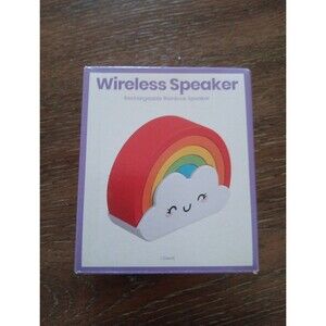 GEMS Rainbow Rechargeable Portable Speaker Radio Frequency